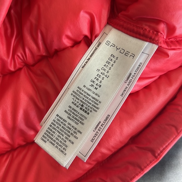 Spyder Pink Puffer Jacket - Picture 11 of 14